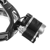 OUTERDO 5000Lumen Headlamp 3 X Chips XML T6 +2R5 Headlight Flashlight