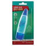 Tombow Mono Aqua 2-Tip Liquid Glue Adhesive For Paper Craft Scrapbooking Clear