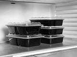 LIFT Certified BPA-Free Reusable Microwavable Meal Prep Containers, 28-Ounce