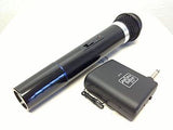 Microphone Wireless Singing Machine SMM-107 Uni-Directional Dynamic - Black