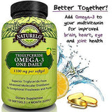 One Each Daily NATURELO 60 Caps Multi Vitamin For Men Organic - Hair and Energy