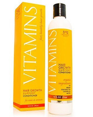 Nourish Beaute Organic Hair Loss Treatment and Conditioner, 10 Ounce