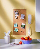 Quartet Cork Tile Natural 12x12'' Frameless 4 Pack Board Holder bulletin board