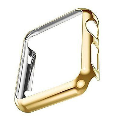 Apple Watch PC Plated Cover Case Slim Premium Super / Exact Fit / (Gold 42mm)