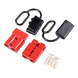 Quick Connector Plug For 12V Winch Trailer Driver 6-10 AWG 120A Battery Connect