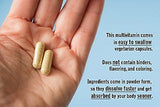 One Each Daily NATURELO 60 Caps Multi Vitamin For Men Organic - Hair and Energy