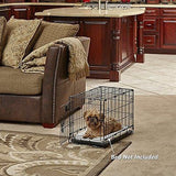 MidWest iCrate Folding Metal Dog Crate-18-Inch w/Divider