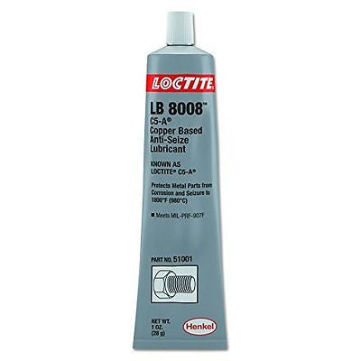 Loctite 51001 C5-A Copper Based Anti-Seize Lubricant 1 oz Tube New Fast Shipping