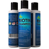 Biotin Shampoo for Hair Growth B-Complex Formula for Hair Loss Removes DHT 8 Oz