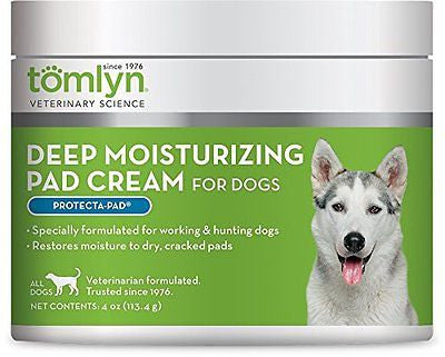 4 Oz Tomlyn Safe Non-Toxic Deep Moisturizing Paw Pad Nails Cream For Active Dogs