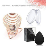 IBEET Beauty Blender Sponge Holder,Gilded Gold Plate Sponge Support,Drying Rack