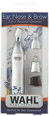 Wahl 5545-400 3-in-1 Wet/Dry Personal Ear Nose and Brow Hair Trimmer Shaver NEW