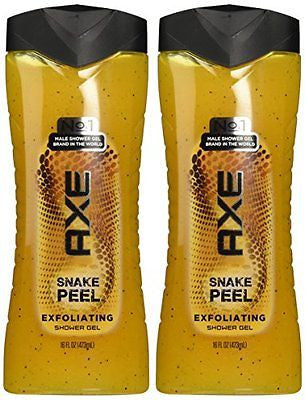 Axe Shower Gel, Snake Peel, 16 Fluid Ounce (2-Pack)