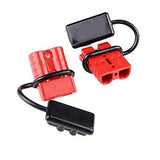 Quick Connector Plug For 12V Winch Trailer Driver 6-10 AWG 120A Battery Connect