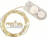 LED Moon Lights - Fairy String Lights Battery Operated (Moon Lights x6)