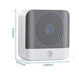 Wireless Doorbell 500Feet 52 Chimes 2 Plug in Receiver 2 Battery, Waterproof