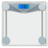 Digital Body Weight Bathroom Scale with Body Tape Measure, Tempered glass