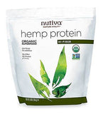 Nutiva Organic Hemp Protein Hi-Fiber 3 Pound Hemp Protein Hi Fiber 3-Pound