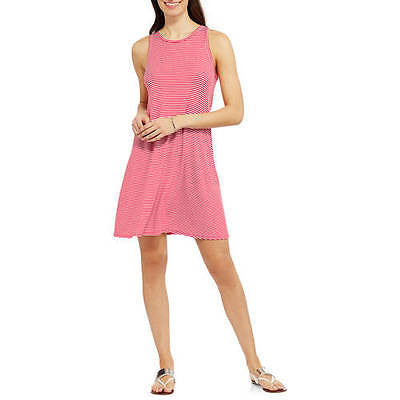 Faded Glory Women's Easy Knit High Neck Swing Dress