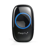 Portable Wireless Doorbell Chime Kit 1000-feet Range 52 Melodies, No Batteries
