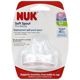 NUK Soft Spill-Proof Silicone Spout Replacement For Active Learner Cups Bottles