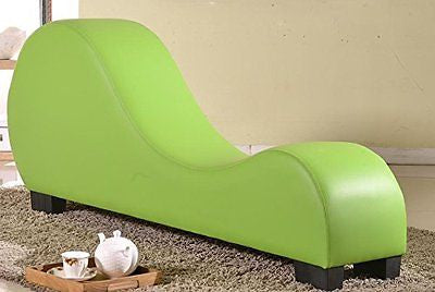 Yoga Chair Chaise Lounge Stretching Relaxation Sex Modern Faux Leather Loveseat