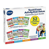 VTech Touch And Teach Activity Desk Deluxe 4-in-1 Pre-Kindergarten Bundle Pack