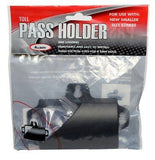 Black Removable Toll EZ Pass Transponder Tag Holder W/ 3 Suction Cups For Glass