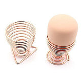 IBEET Beauty Blender Sponge Holder,Gilded Gold Plate Sponge Support,Drying Rack