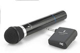Microphone Wireless Singing Machine SMM-107 Uni-Directional Dynamic - Black