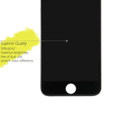iPhone 6 LCD Screen Replacement + Touch Screen Digitizer Display Assembly (4.7 Inch) with Repair Tools and screen protector (Black) Black