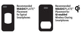 SCOSCHE MPDA magicMOUNT Pro - Universal Low-Profile Magnetic Mount for Dash and Desk with Interchangeable Trim Rings Dash Mount
