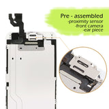 iPhone 6 Screen Replacement Full Assembly + Touch Digitizer LCD Display (4.7 Inch) with Screen Protector and Repair Tools (iPhone 6 White - Full Assembly) iPhone 6 White - Full Assembly