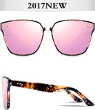 ATTCL Unisex Wayfarer Sunglasses 100% Polarized UV Protection Pink as the pictures