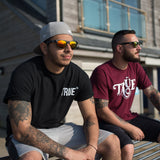 TRUE VISION Black Mens Polarized Wayfarer Sunglasses UV400 Unisex Colored Mirror Lenses Bondi Blue