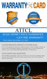 ATTCL Unisex Wayfarer Sunglasses 100% Polarized UV Protection Silver as the pictures