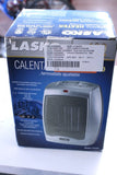 Compact Portable Electric Ceramic Space Heater Small Adjustable Thermostat
