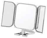 NEW Beauty Bathroom MakeUp Mirror 3 Way Folding Vanity Beauty Cosmetics Compact